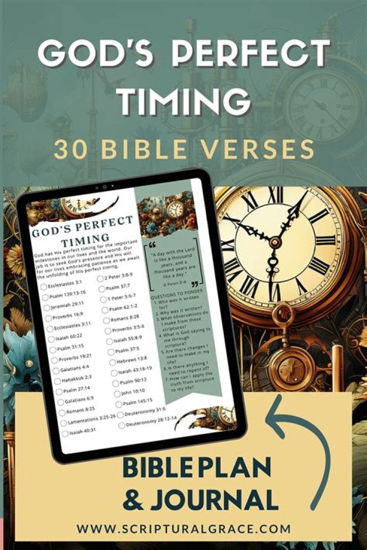 Biblical Wisdom: Understanding God's Perfect Timing
