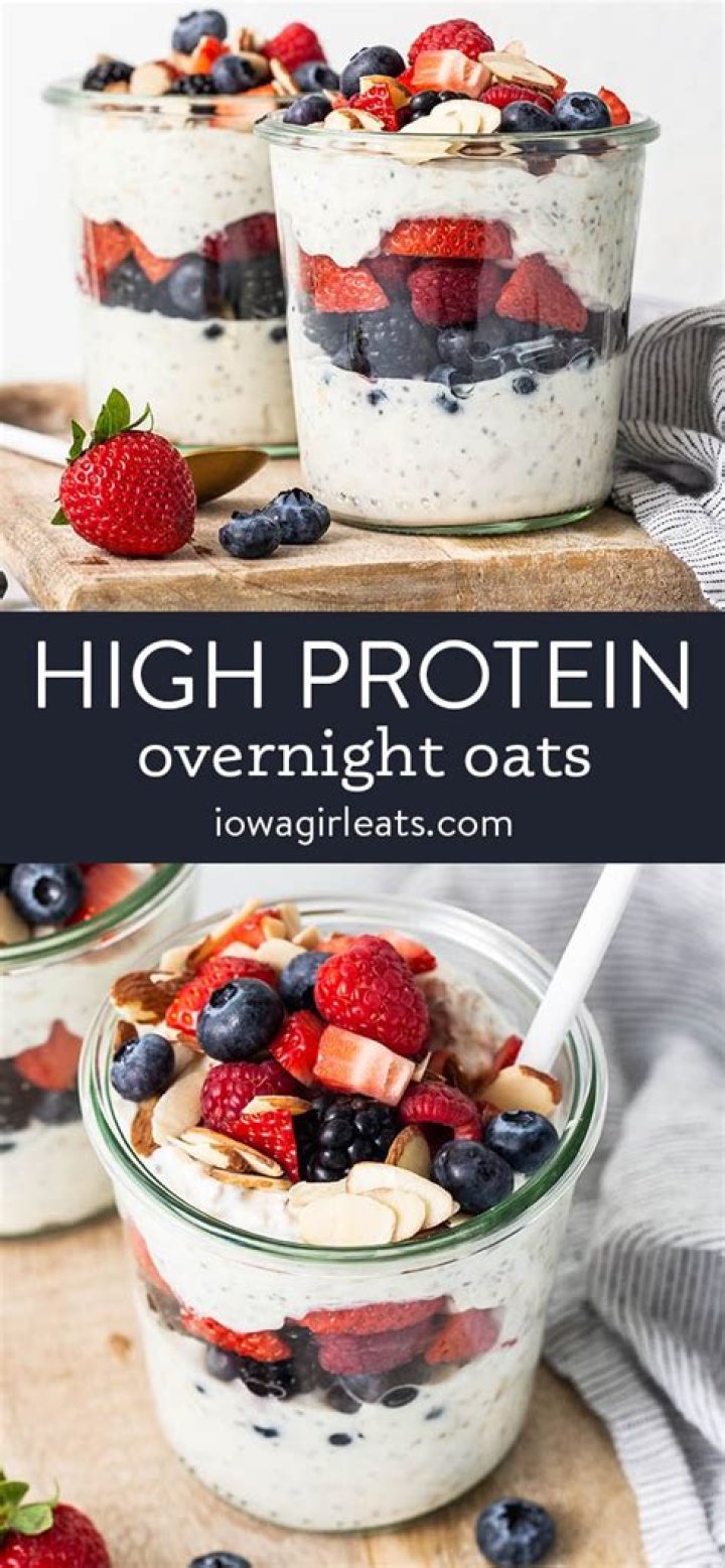 Delicious and Nutritious: How to Get High Protein Overnight Oats Without Protein Powder