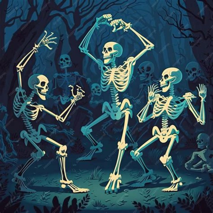 Evan Peters Transforms into a Spooky Skeleton for Halloween