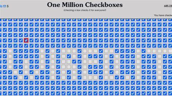 One Million Checkboxes: A Comprehensive Guide to Understanding its Impact on Productivity