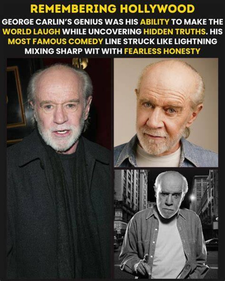 Unveiling the Genius of Comedy: George Carlin, a Master of Wit